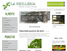 Tablet Screenshot of lagrilleria.com